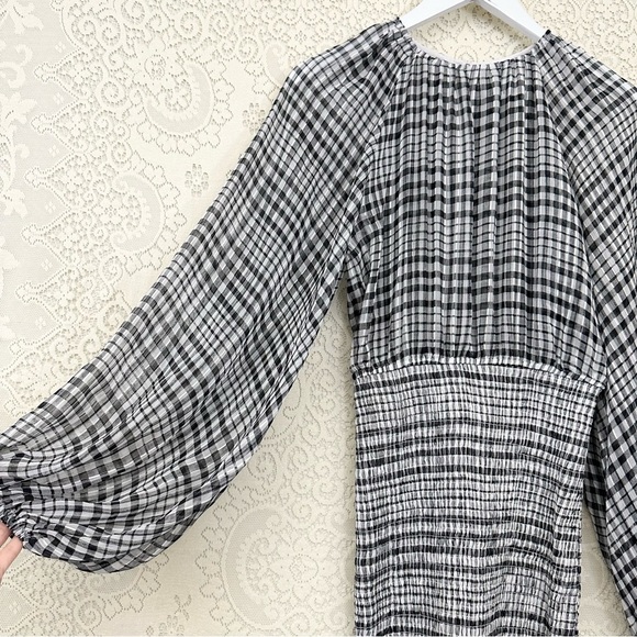 C/MEO Collective Stealing Sunshine Checked Dress - Picture 6 of 16